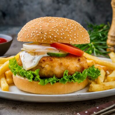 blackwater-irish-pub-winterberg-Chicken Burger