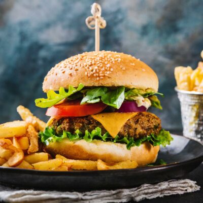 blackwater-irish-pub-winterberg-Veganer No Chicken Burger